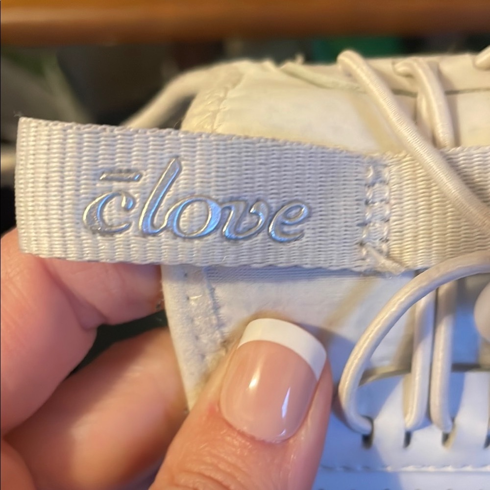 Clove White Athletic Shoes with Breathable Upper and Modern Sole - Picture 2 of 7